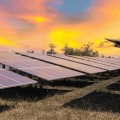 When solar energy reaches earth it is in the form of?