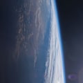 When solar energy hits the earth?